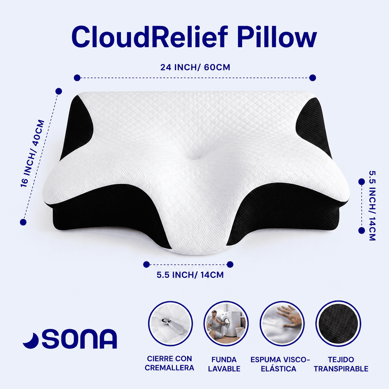 CloudRelief Pillow