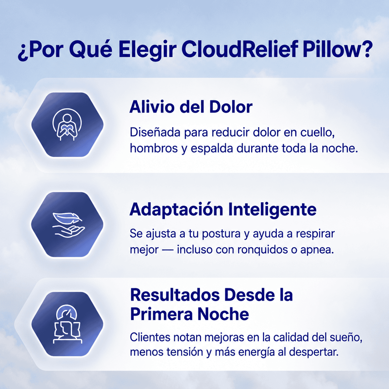 CloudRelief Pillow